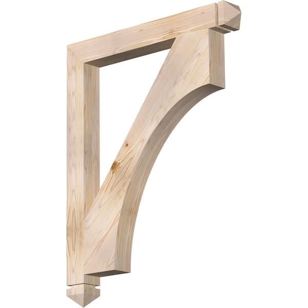 Ekena Millwork Westlake Arts & Crafts Smooth Bracket, Douglas Fir, 3 1/2"W x 32"D x 40"H BKT04X32X40WTL03SDF - main
